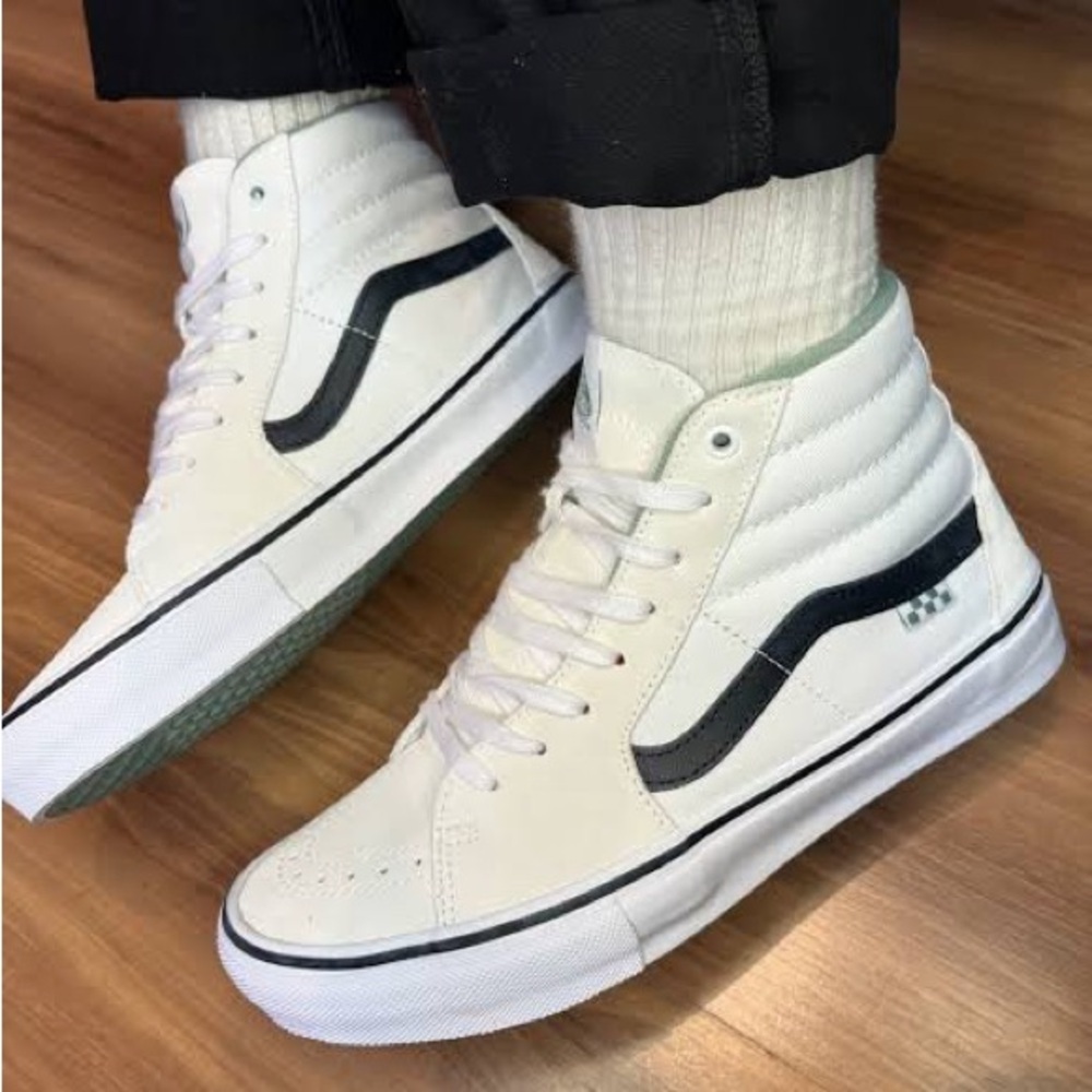 New Vans Skate Sk8-Hi Pro Skateboarding Sneaker Shoe, size W 7 (M 5.5) - Picture 8 of 11